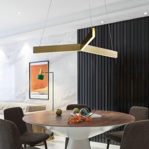 Nordic style minimalist chandelier art lighting postmodern light luxury chandelier creative bar table lamp restaurant chandelier