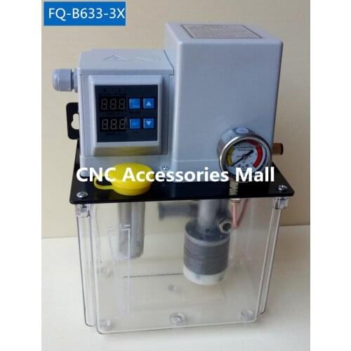 3L Upgraded electric grease pump with digital display and independent control for injection moulding machines,machining centers