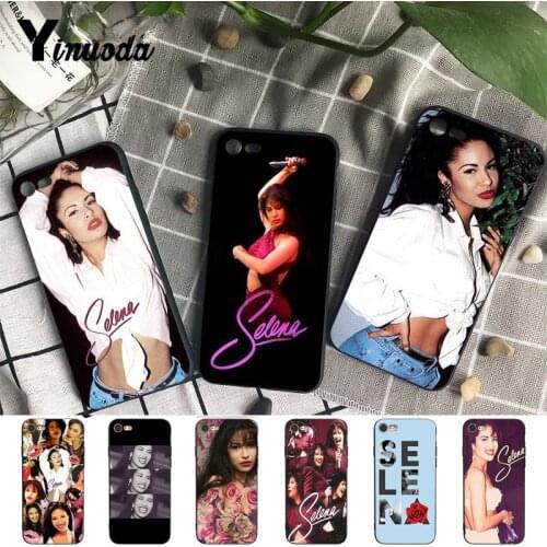 Yinuoda selena quintanilla TPU Soft Silicone Phone Case Cover for iPhone 8 7 6 6S Plus X XS MAX 5 5S SE XR 10 Cover Fundas Capa