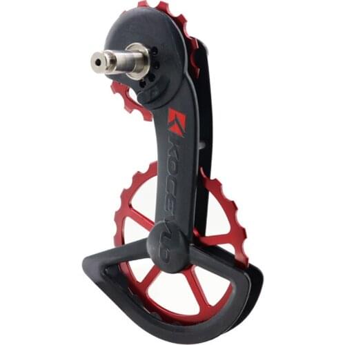 NEW KOCEVLO OSPW oversized Pulley wheel ceramic/alloy system for R9100/9150 and R8000 SS/R8050 SS (not coated) 78g