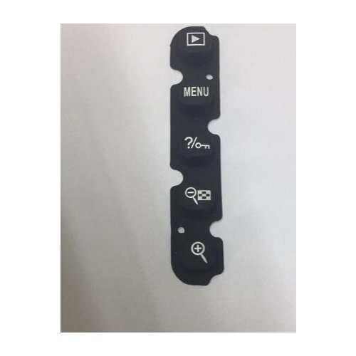 New Rear Back Case Cover Rubber Menu Key Keypad Button for Nikon D90 Repair Part (Tracking Code)