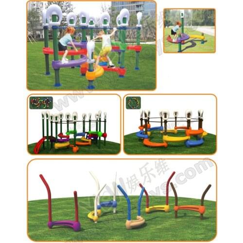 Childrens outdoor activities equipment, kindergarten plastic toys playground