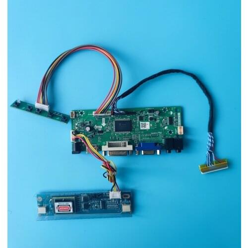 Controller board For 21.5inch M215HW01 V5 1920X1080 kit LCD Screen panel M.NT68676 DVI LVDS monitor DIY Audio 2 lamps VGA HDMI