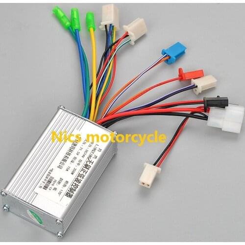 Motorcycle Speed Controller 24v 350w for Electrical Scooter E Bike Bicycle Motor tire integrated
