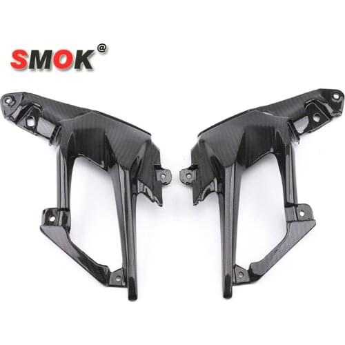 Smok Carbon Fiber for Kawasaki Ninja 400 Modified Carbon Fiber Case Side Panel Car Bodykit 2019 2018
