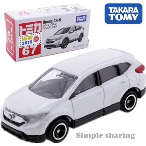 TAKARA TOMY TOMICA Honda Crv Car 1/66 No.67 Hot Pop Miniature Kids Toys For Children Magic Funny Baby Diecast Bauble