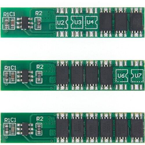 1S 15A 3.7V Li-ion 3MOS 4MOS 6MOS BMS PCM Battery Protection Board PCM for 18650 Lithium Lion Battery