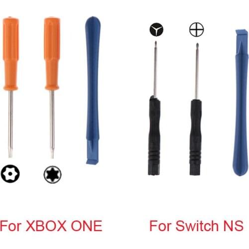 3pcs/set Opening Screwdrivers Tools Kit Screw Repair For Switch NS / For XBOX ONE Hot sale