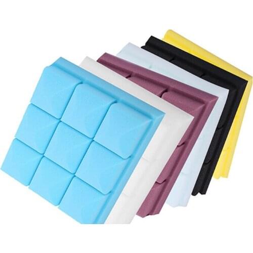 5PCS 30x30x5cm Studio Acoustic Soundproof Foam Sound Absorption Treatment Panel Tile Wedge Protective Sponge Studio Absorption