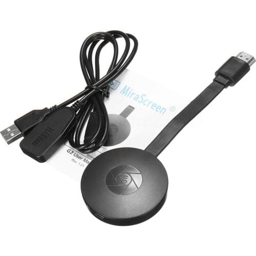 G2 WiFi MiraScreen TV Stick HDMI-compatible anycast Miracast DLNA Airplay Display Receiver Dongle Support IOS