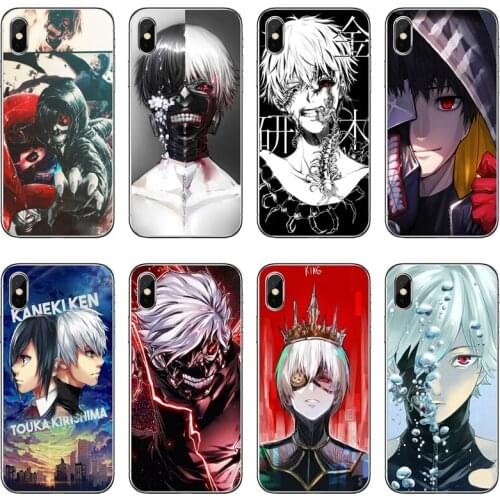 Phone Case For Samsung Galaxy M30 J8 J7 J6 J5 J4 Prime Plus Pro J3 2018 2017 2016 2015 Cover Tokyo Ghoul Kaneki Ken Case Coque