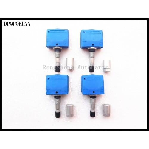 DPQPOKHYY 4PCS Tyre Pressure Sensor 40700-0901R For Renault Laguna II Grandtour 433MHZ 407000901R