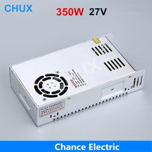 Switching power supply 350W 27V 13A Single Output 220V Input S-350W-27V With Fan Regulate AC to DC Led Switch Power