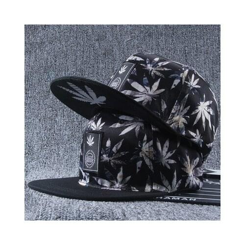 Full cap camouflage maple leaf Snaback baseball cap cap for men cap for women couple sun protection cap visor cap