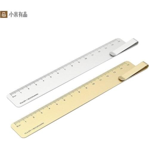 Youpin Kaco Metal Ruler 15cm Straight Sewing Foot Stainless Steel Tool Precision for Office Travel