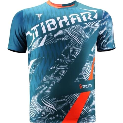 Genuine Tibhar Table Tennis Jerseys For Men Women Ping Pong Clothing Sports Wear T-shirts 2020
