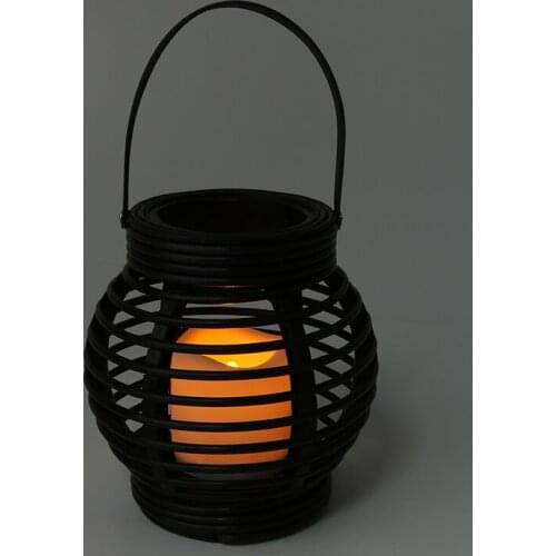 Candle Lamp Craft Plastic Rattan Stage Props Decoration Dual-purpose Lamp Courtyard Interior Hanging Pendulum Garden Decoration