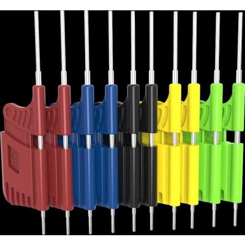 SOP/SOIC/TSSOP/TSOP/SSOP/MSOP/PLCC QFP SMD IC Chip pin CLIP DIP mini chip clip 10pcs/set