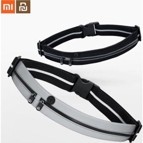 Xiaomi youpin sports invisible pocket double chain multi-function waterproof mobile phone bag 3M night reflective wallet smart