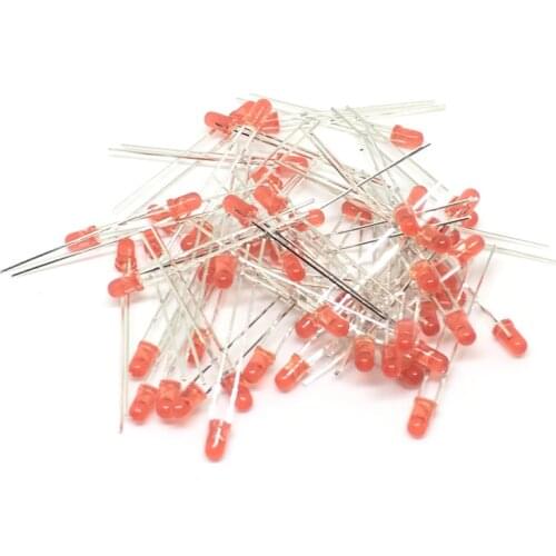 100PCS 3MM 5MM DIP LED Red Yellow Green Blue Warm White high bright F3 F5 quality bead light emitting diode