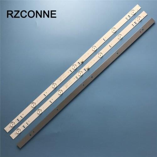 LED backlight strip 7 leds for Philips 32'' GC32D07-ZC21F-07 GC32D07-ZC21F-09 32PHF5081 T3212M AOC LD32E12M LED-32B900V