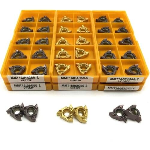 MMT 16ER 16IR AG60-S Carbide insert cutting tool metal lathe tools CNC Thread Tool hard alloy insert 16ER 16IR Turning insert