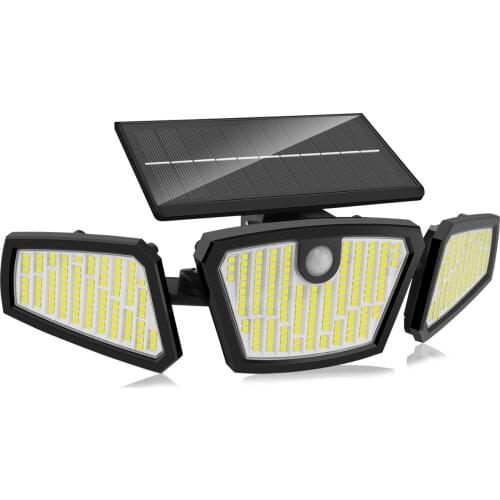 Outdoor 222 / 350 LED Solar Lights With Motion Sensor Super Bright Wide Angle Waterproof Party Garden Decoration Lighting Lamps