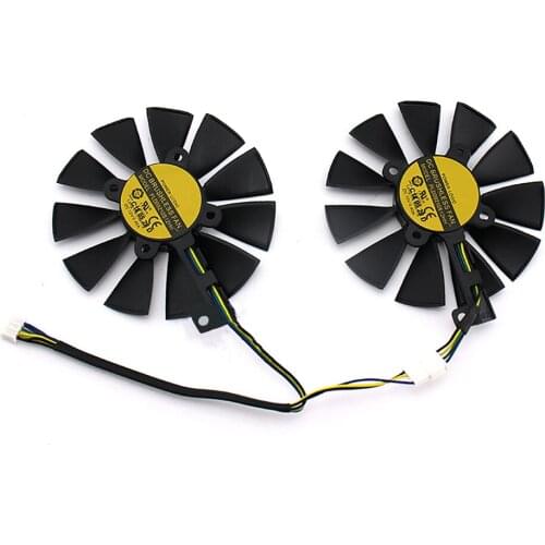 87MM Graphic Card Cooling Fan Cooler Video Card Fan for ASUS DUAL GeForce GTX1060 GTX1070 Repair Accessories