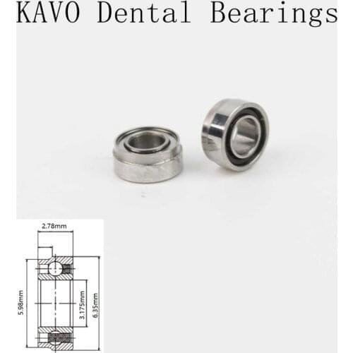 10pcs High speed KAVO handpiece Ceramic Dental Bearings SR144TLKZWN