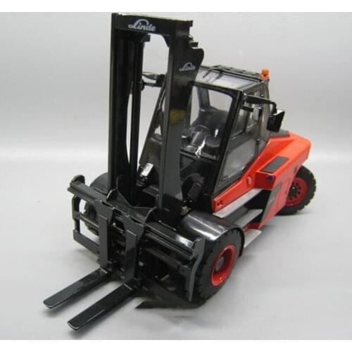 1/25 Linde HT1000S forklift engineering construction truck diecast alloy model toys adult children collect gift souvenir display