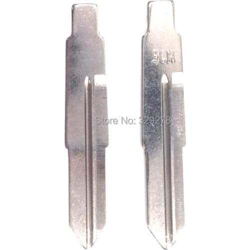 10pcs/lot Middle Slot NO. 84 Car Remote Key Blade FOR Chery A21 Modified Flip Remote Key Shell Blade Replacemet