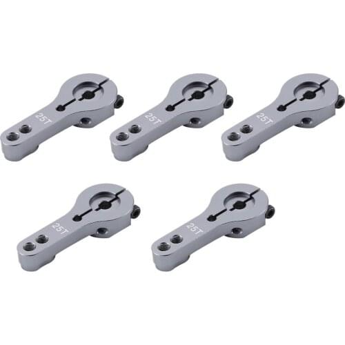 5pcs 25T M3 Metal RC Servo Arm Horn for Futaba Savox Xcore HL HSP HD Power Dropship Free Shipping