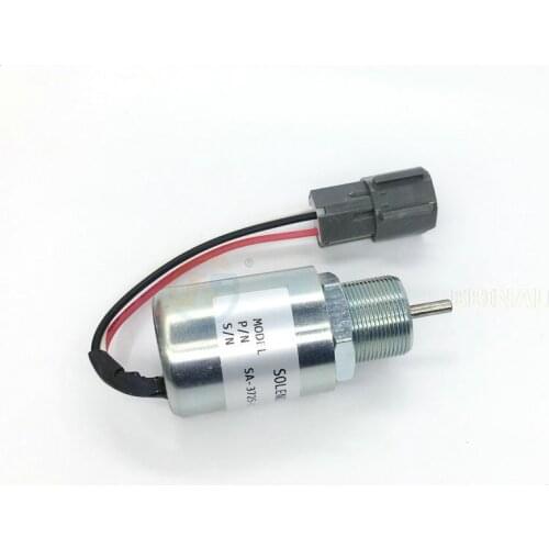 For KUBOTA 1751ES SA-3725 Flameout switch Flameout solenoid valve excavator accessories