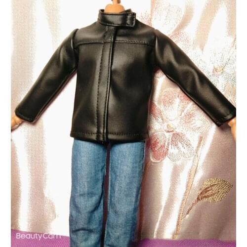 In Stock 1/6 Scale Male Figure Accessory Retro Style Motorcycle Leather Jacket Clothes Coat Model for 12'' Action Figure Body