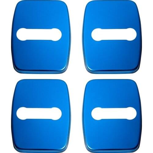 4PCS Auto Case Stainless Steel Door Lock Buckle Protective Cover For BMW x4 F26 G02 Car Styling