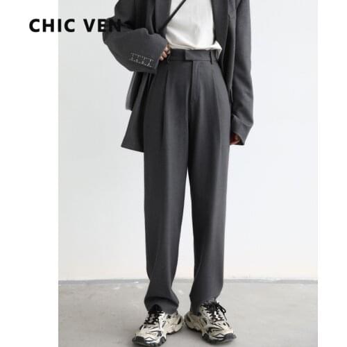 CHIC VEN Women's Wide Trousers