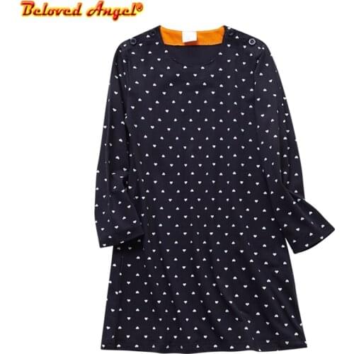 Baby Girl Dress Kids Costume Princess Christmas Dresses Cotton Vestidos Children Long Sleeve Dress for Girls Clothes 3-8T