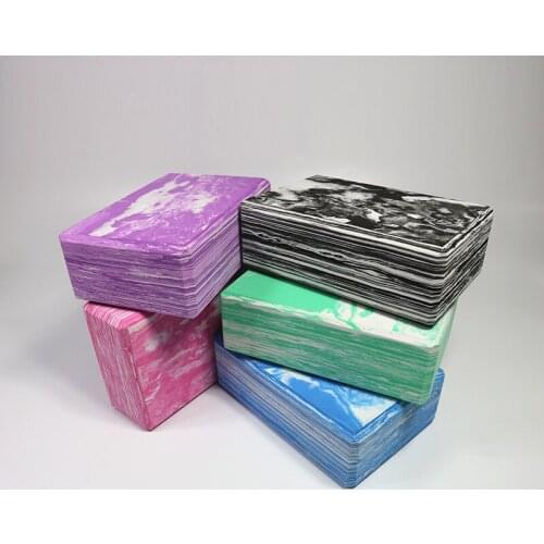 Camouflage Yoga Blocks Foam Balance Aid EVA Strength Flexibility Practice Fitness Exercise Pilates Yoga Brick