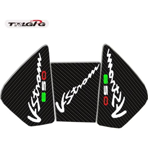 Motorcycle Anti slip Tank Pad Sticker Pad Side Gas Knee Grip Protector For SUZUKI V-Strom650 DL650 V-Strom 650 DL 650 VStrom