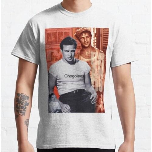 Men Tshirt Marlon Brando Portrait Collage 1 Women t shirt