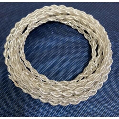 Single crystal copper silver plated 4 share 196 core OD:3.6mm