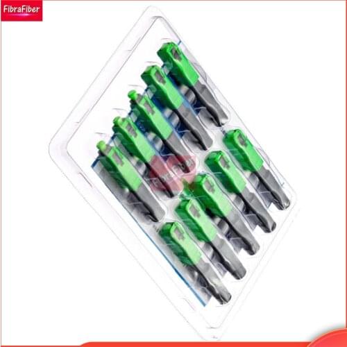 OEM FTTH 0.3dB CATV SC APC Optical Fiber Cable Quick Connector Fast Cold Connection Adapter for CATV Network