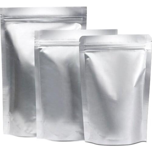 Ferimo 100pcs 17*24cm self supporting aluminum foil bag self sealing bags roast duck snack Chinese medicine bag