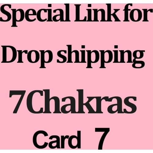 CSJA Special Links for Drop Shipping Customers to pay Your order Total Cost / BOX Cost / Packing cost --7 Chakra A016