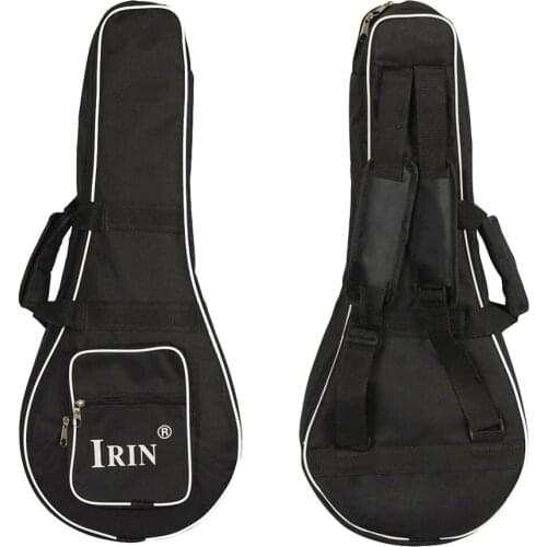 IRIN Mandolin Shoulder Bag Double Strap Backpack Shoulder Strap Washable Durable Oxford Storage Bag Case Musical Accessories