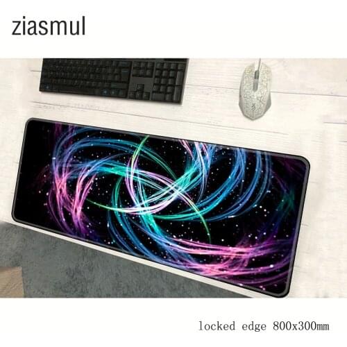 Light Abstract padmouse HD print accessory mouse pad gaming enterprise High quality rubber mats keyboard mouse mat gamer