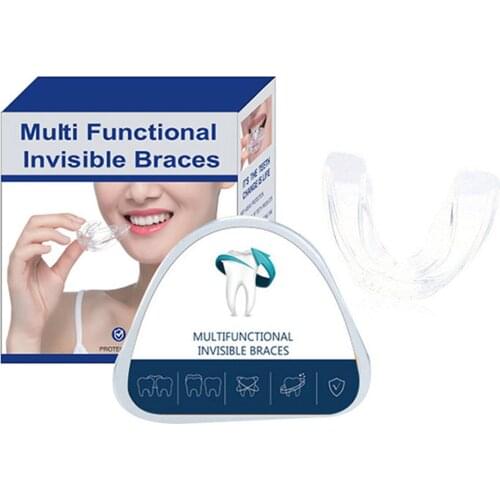 Teeth Appliance Professional Transparent Teeth Retainer Trainer Multifunctional Braces for Adults J2Y