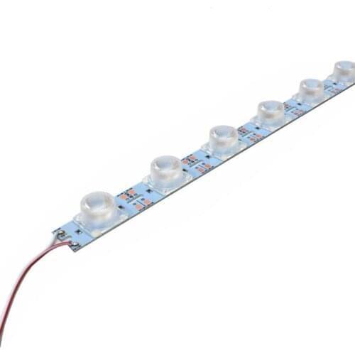 10PCS 50CM 12W LED Double-sided Light Box LED Rigid Bar Light LED Backlight Strip 3030 Side Light Source Showcase 10000k 6000k