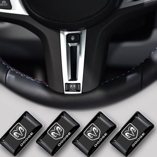 10pcs Car Random Window Switch Small Sticker For Dodge Journey Caliber Challenger Charger Ram 1500 Stratus Dart Dakota Durango