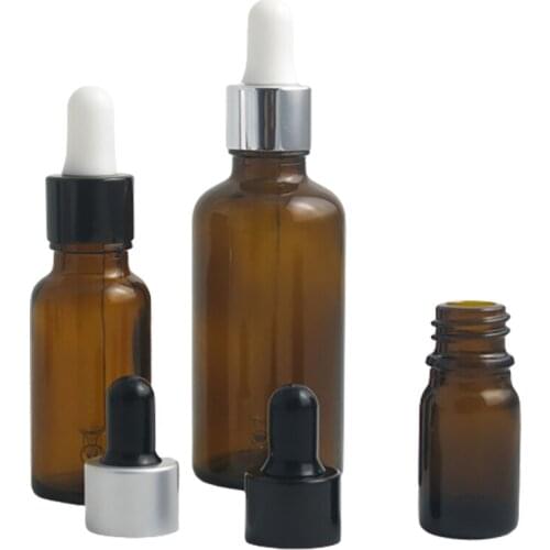 12 x 100ml Empty Amber Glass Piepette Dropper Bottle 1oz Brown Bottles For e Cig E Liquid Dropper Container 20ml 15ml 10ml 5ml